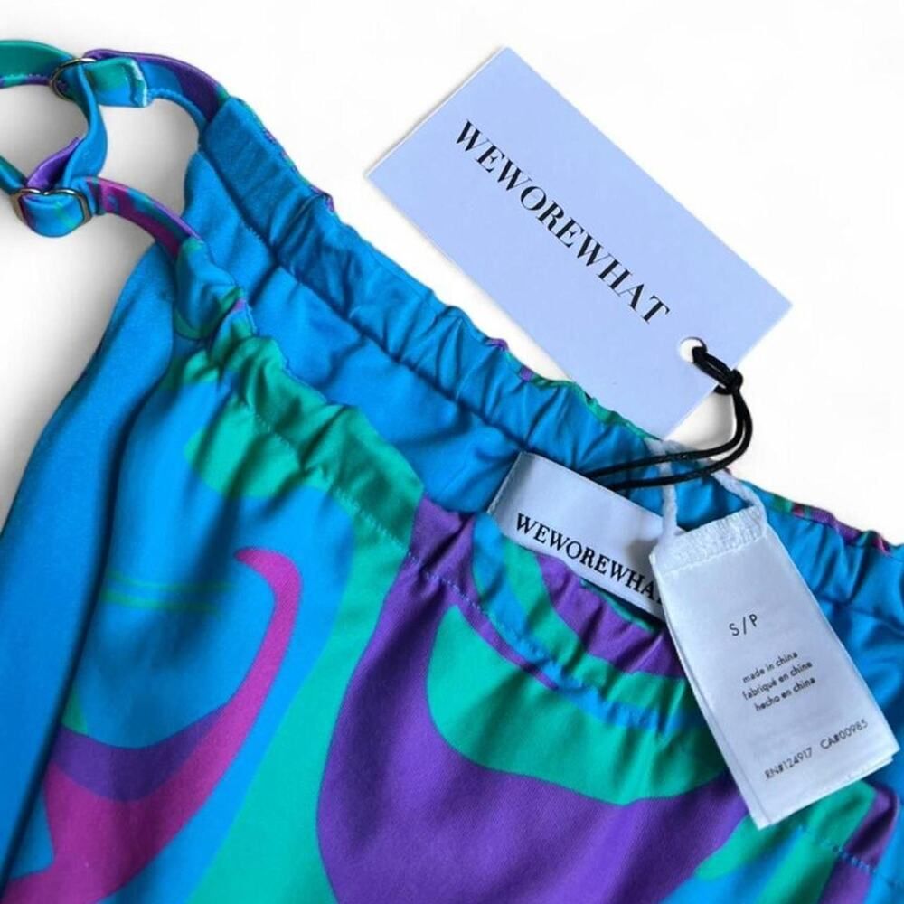 Blue Bikini Bottoms Women's Size Small - Picture 3 of 4